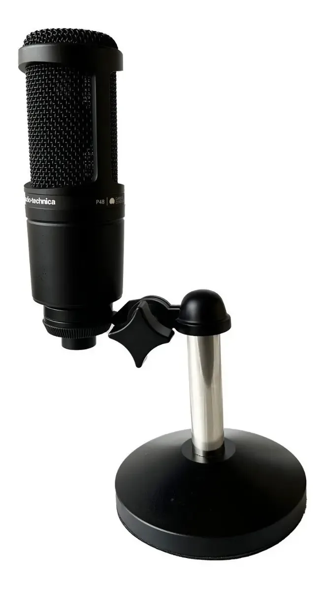 Audio-Technica AT2020 Microfone Condensador: produto selecionado pelo Vetor