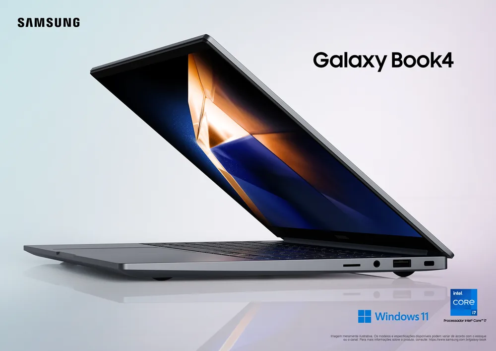 Samsung Galaxy Book4 NP750XGJ-KG4BR: produto selecionado pelo Vetor
