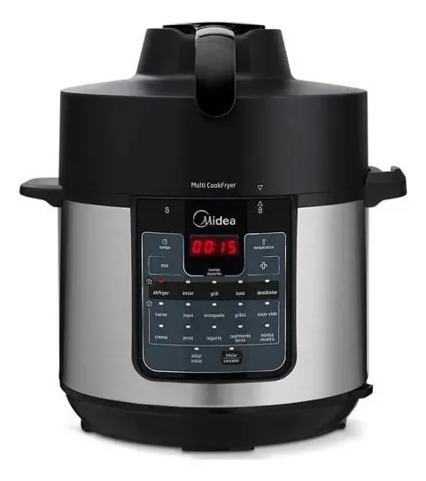 Air Fryer Midea Smart Chef Plus 6L: produto selecionado pelo Vetor