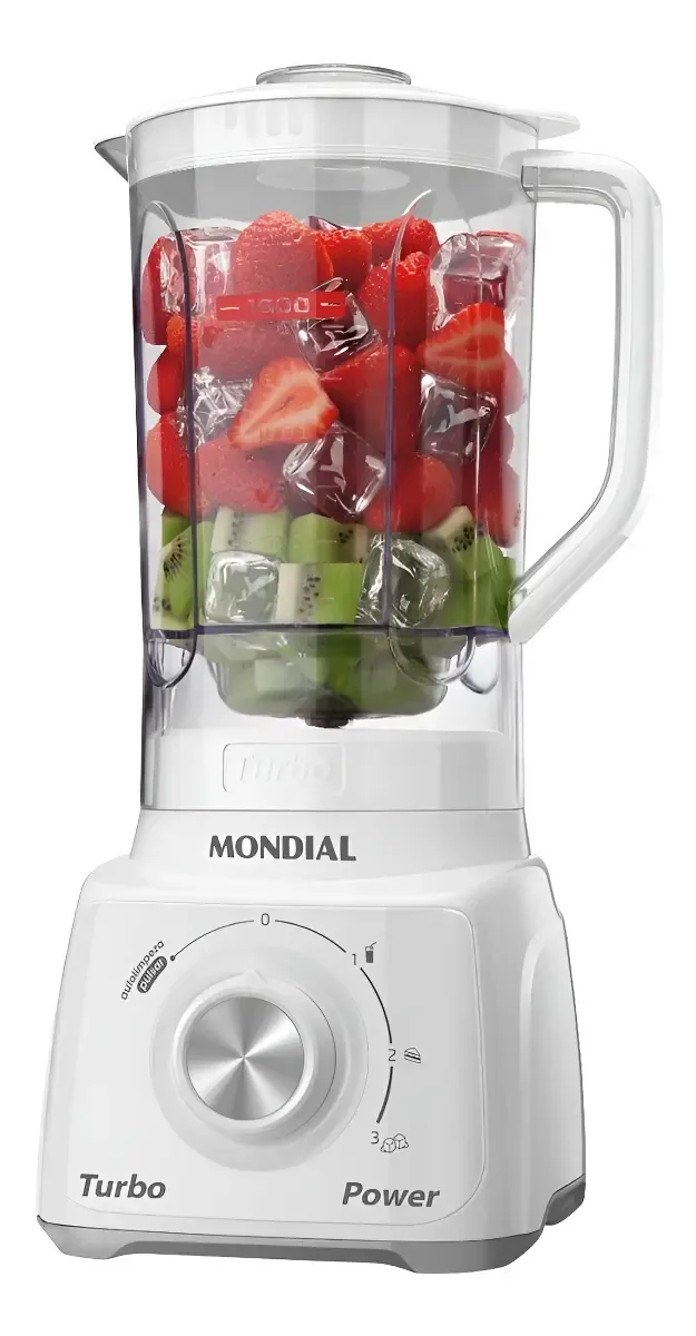 Liquidificador Turbo Power Mondial 550W L-99 FR: produto selecionado pelo Vetor