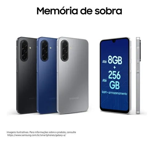 Celular Samsung Galaxy A17 Com Ia, 128gb, 4gb Ram, Câm De 50mp, Tela De 6.7 , Nfc, Ip54 - Cinza