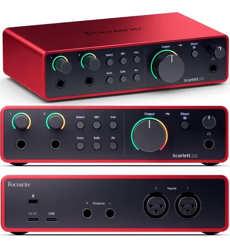 Focusrite Scarlett 2i2 4th Gen