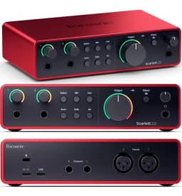 Focusrite Scarlett 2i2 4th Gen